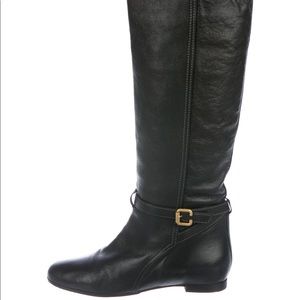 Chloe Black Leather Boots